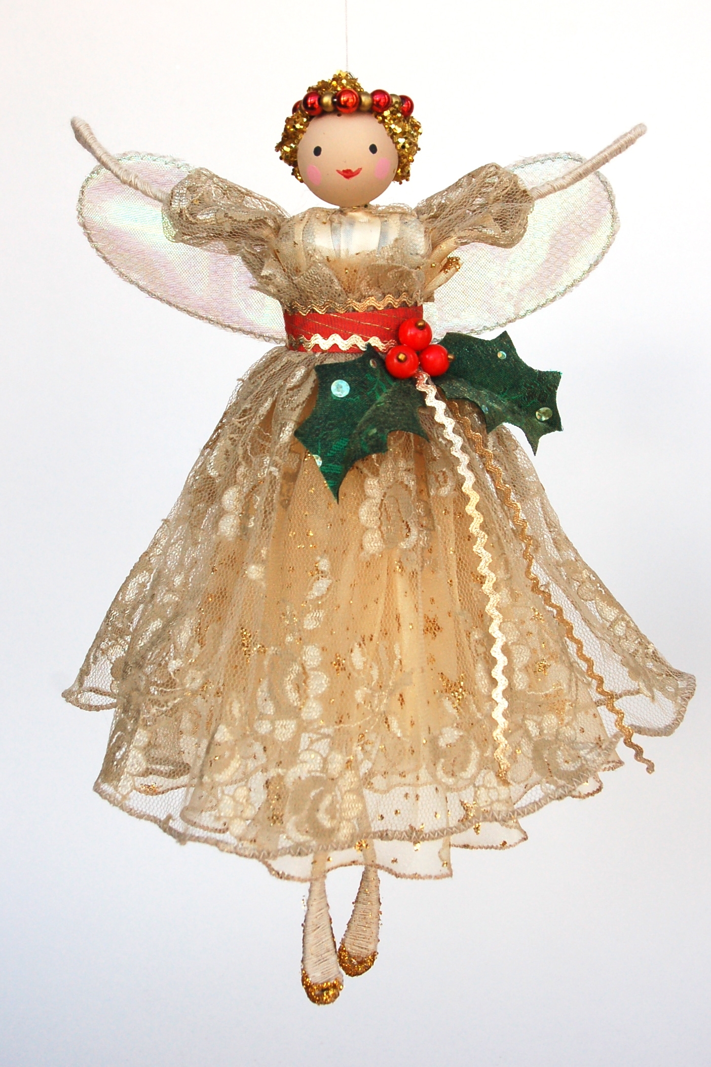 vintage holly tree top fairy halinka s fairies vintage holly tree top fairy halinka s fairies
