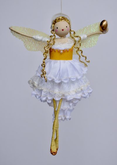June -A Goose Fairy a laying