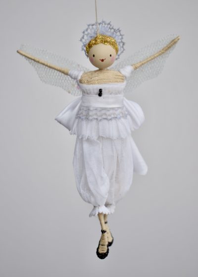 July - A Swan Fairy Swimming