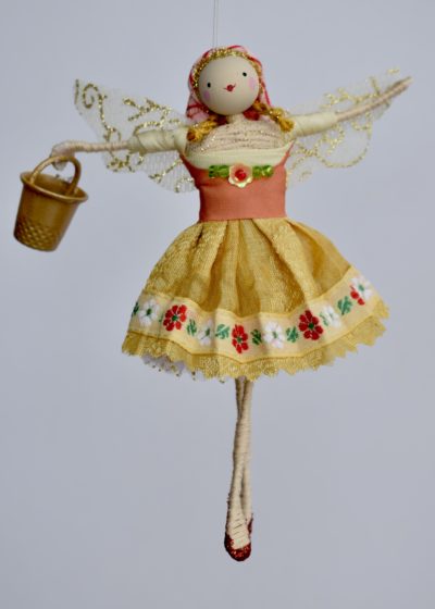 August -A Fairy a milking